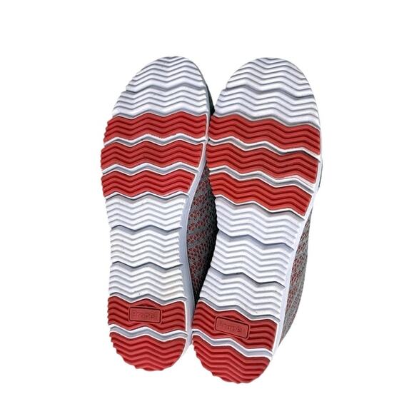 Propet TravelWalker evo coral/grey sneaker 7 NARROW - Picture 10 of 13